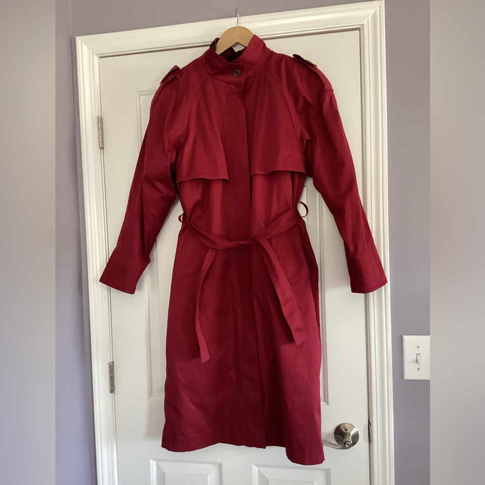 Vintage Donnybrook Long Lined Trench Coat 6
